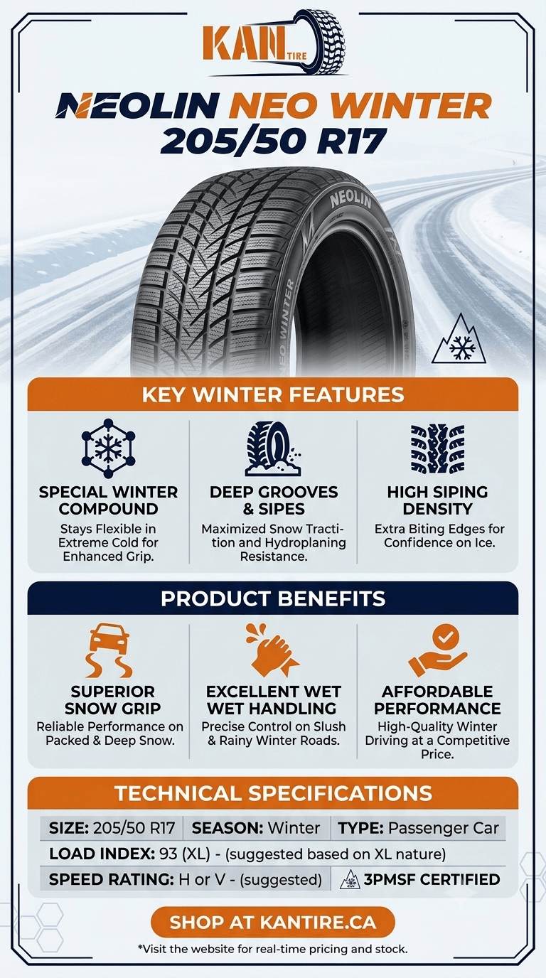 Neolin Tire 20550 R17 Winter