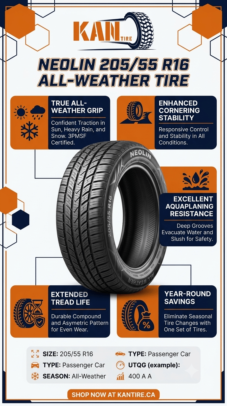 Neolin Tire 20555 R16 All Weather