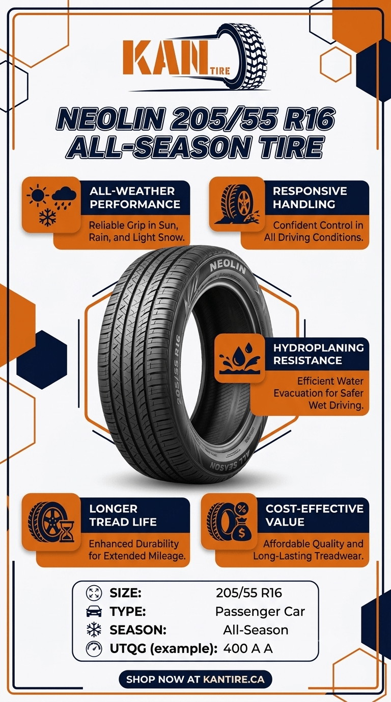 Neolin Tire 20555 R16 All Season