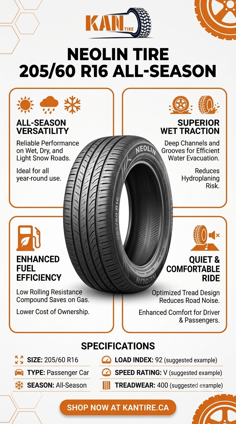 Neolin Tire 20560 R16 All Season
