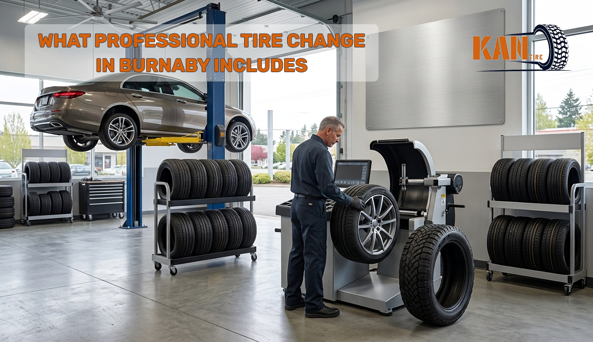 Tire Change in Burnaby