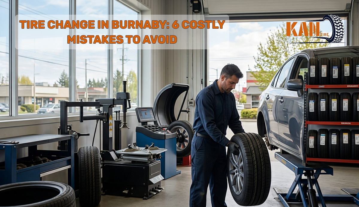 Tire Change in Burnaby